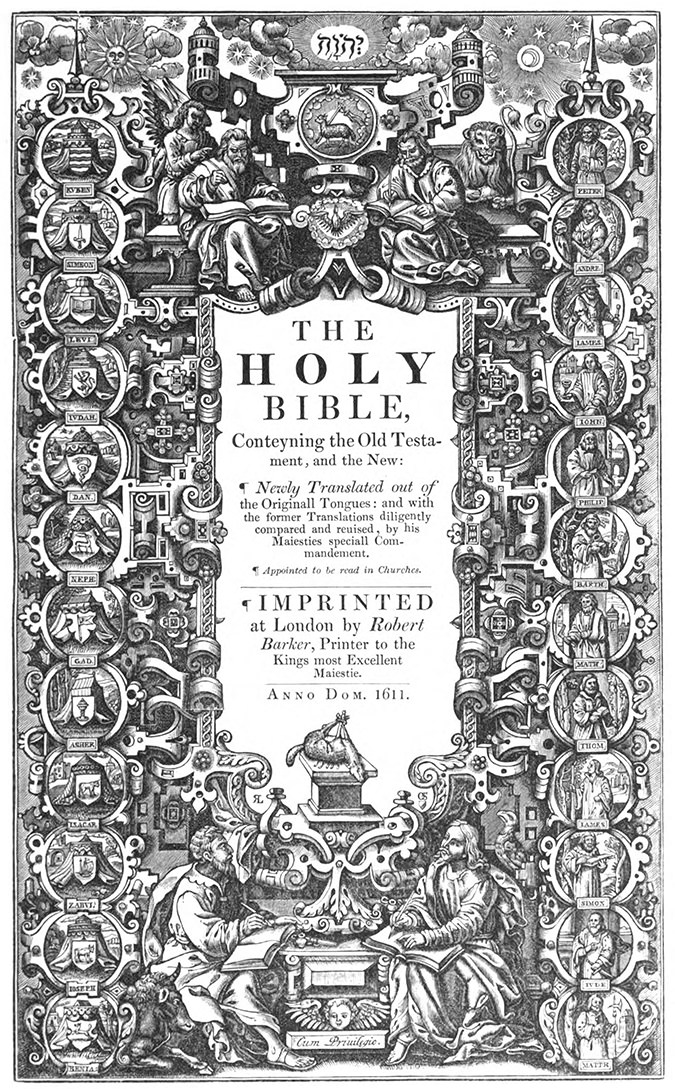 1611 King James Bible Artwork