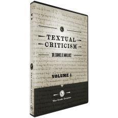 Textual Criticism DVD Vol 1