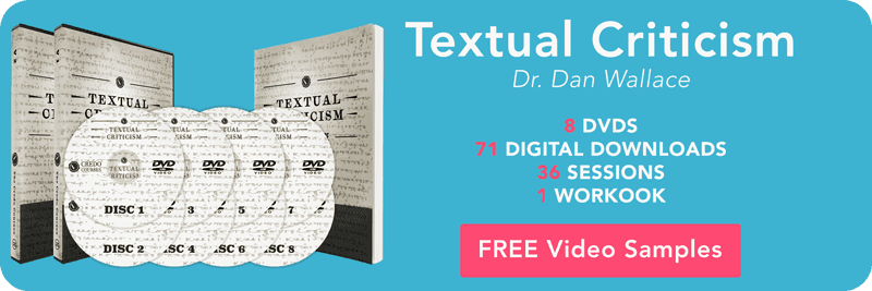 Textual Criticism by Dan Wallace