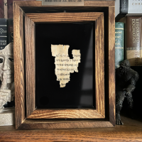 p52-2 John Ryland's Papyrus - P52 Facsimile
