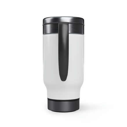 Trinity/Credo Courses Stainless Steel Travel Mug with Handle, 14oz - Image 2