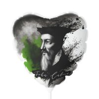 John Calvin Balloon (Round and Heart-shaped), 11"